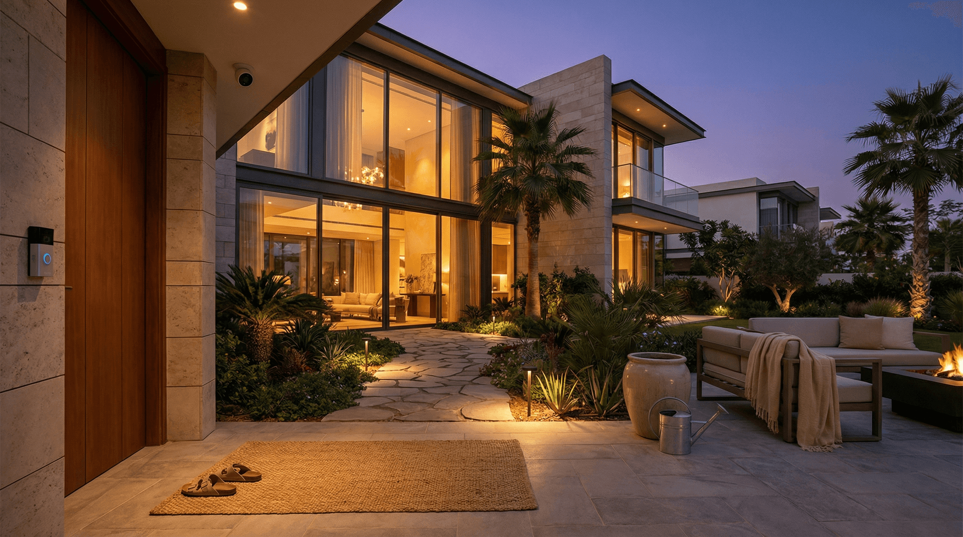 Complete smart home automation in Arabian Ranches villa