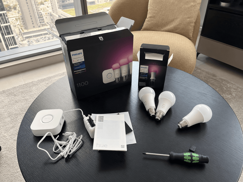 Philips Hue Color Lighting Refresh – JLT Apartment - Image 1
