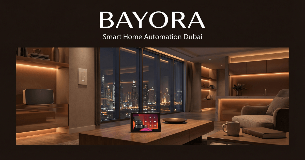 Home Automation Dubai | Smart AC, Lighting & More | Bayora